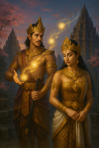 roro jonggrang. legenda candi prambanan